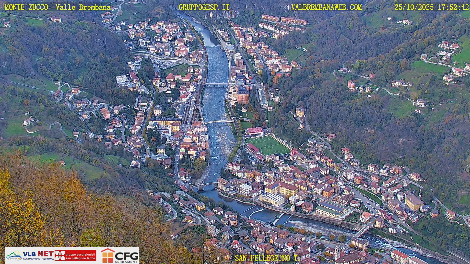 Webcam Monte Zucco – Panoramica su San Pellegrino Terme