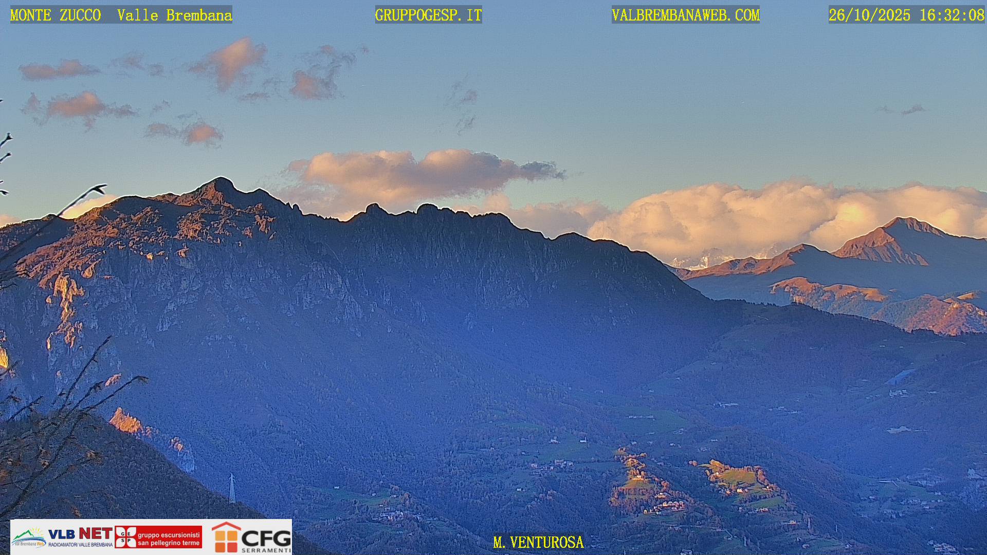 Webcam Monte Zucco – Monte Cancervo e Monte Venturosa